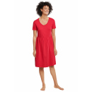 Seidensticker Damen Sleepshirt 1/2, 95 cm  rot
