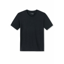 Schiesser Herren T-shirt V-Ausschnitt schwarz 58  ST
