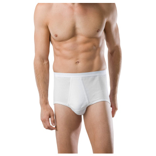 Schiesser Herren Herren-Slip weiss