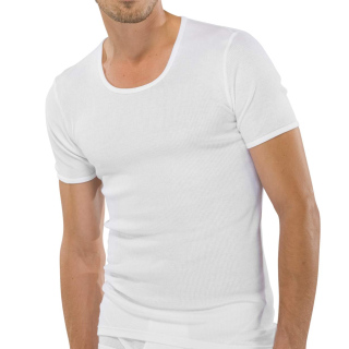 Schiesser Herren Jacke 1/2 weiss