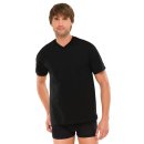 Schiesser Herren 2PACK T-shirt schwarz