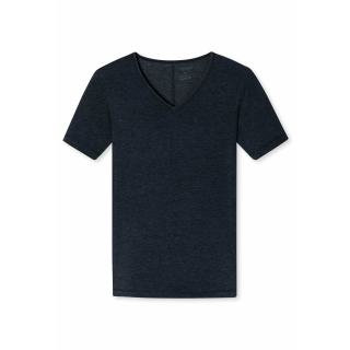 Schiesser Herren Shirt 1/2 ST nachtblau
