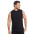 Schiesser Herren 2PACK Shirt 0/0 schwarz