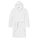Schiesser Damen Bademantel, 120 cm weiss