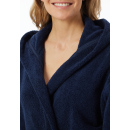 Schiesser Damen Bademantel, 120 cm weiss