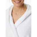 Schiesser Damen Bademantel, 120 cm weiss