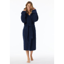 Schiesser Damen Bademantel, 120 cm weiss