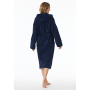 Schiesser Damen Bademantel, 120 cm weiss