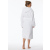 Schiesser Damen Bademantel, 120 cm weiss
