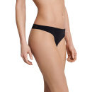 Schiesser Damen String schwarz