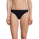 Schiesser Damen String schwarz