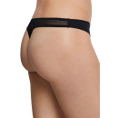 Schiesser Damen String schwarz