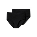 Schiesser Damen 2PACK Midi schwarz