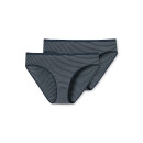 Schiesser Damen 2PACK Tai schwarz