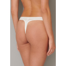 Schiesser Damen String schwarz