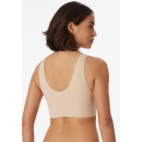 Schiesser Damen Bustier mit Pads schwarz