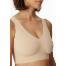 Schiesser Damen Bustier mit Pads schwarz