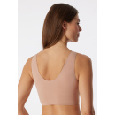 Schiesser Damen Bustier mit Pads schwarz