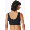 Schiesser Damen Bustier mit Pads schwarz