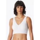 Schiesser Damen Bustier mit Pads schwarz