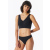 Schiesser Damen Bustier mit Pads schwarz