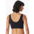 Schiesser Damen Bustier mit Pads schwarz