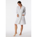 Schiesser Damen Bademantel weiss