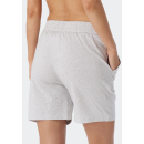 Schiesser Damen Hose kurz grau-mel.