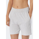 Schiesser Damen Hose kurz grau-mel.