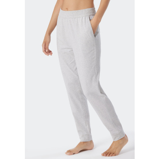 Schiesser Damen Hose lang grau-mel.