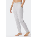Schiesser Damen Hose lang grau-mel.