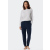 Schiesser Damen Hose lang grau-mel.