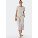 Schiesser Damen Hose 3/4 dunkelblau-gem.