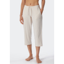 Schiesser Damen Hose 3/4 dunkelblau-gem.