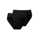 Schiesser Herren 2PACK Rio-Slip schwarz
