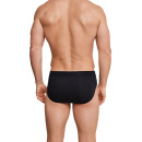 Schiesser Herren 2PACK Rio-Slip schwarz