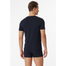 Schiesser Herren T-shirt Rundhals blauschwarz