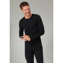 Schiesser Herren Langarmshirt schwarz
