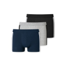 Schiesser Herren 3PACK Shorts schwarz