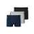 Schiesser Herren 3PACK Shorts schwarz