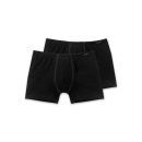 Schiesser Herren 2PACK Shorts schwarz