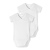 Schiesser Babys Unisex 2PACK Wickelbodies 1/2 weiss 068