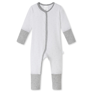 Schiesser Babys Unisex Baby Anzug mit Vario grau-mel. ST