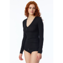 Schiesser Damen Shirt 1/1 - Agathe schwarz