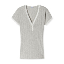 Schiesser Damen Shirt 1/2 - Agathe grau-mel.