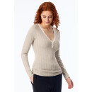 Schiesser Damen Shirt 1/1 - Agathe grau-mel.