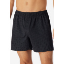 Schiesser Herren Boxershorts schwarz