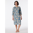 Schiesser Damen Nachthemd 3/4 Arm 100cm multicolor 4
