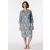 Schiesser Damen Nachthemd 3/4 Arm 100cm multicolor 4