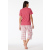 Schiesser Damen Schlafanzug 3/4 Arm pink ST